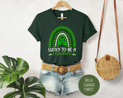 Lucky to Be a Teacher St Patrick's Day Shirt