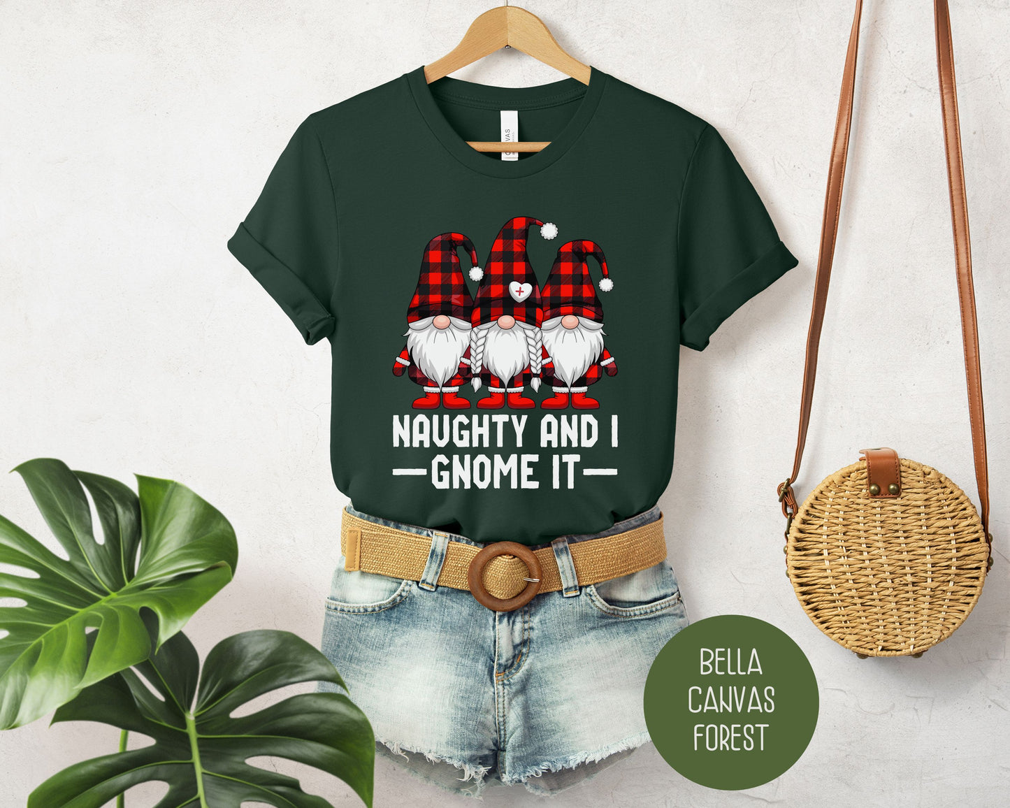 Naughty and I Gnome It Shirt