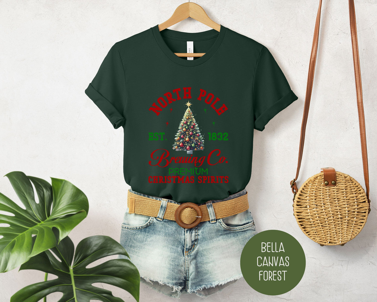 North Pole Brewing Co Christmas Holiday Shirt