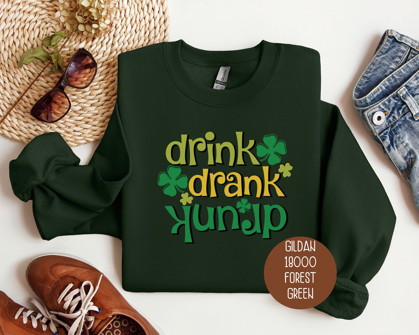 Drink Drank Drunk Sweatshirt