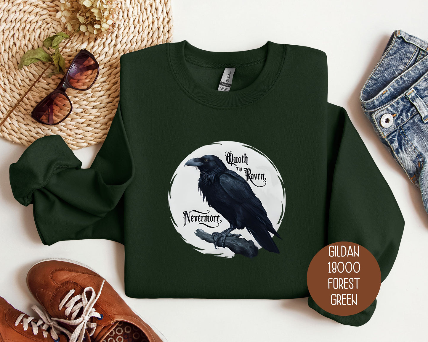 Edgar Allan Poe Nevermore Sweatshirt