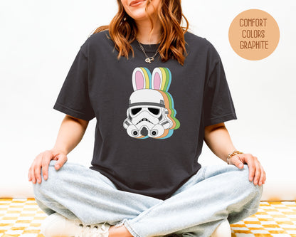 Storm Trooper Easter Bunny Comfort Colors Shirt T-Shirt  CreativeSpecialTs