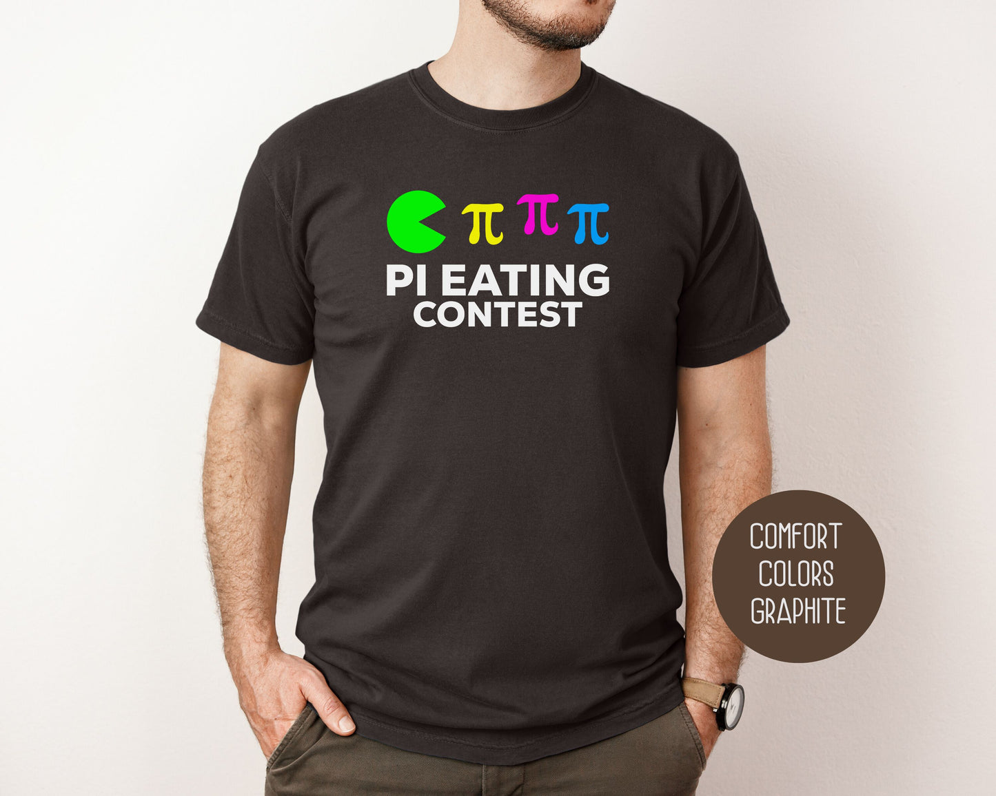 Pi Day Pi Eating Contest Comfort Colors Shirt CreativeSpecialTs  Printify