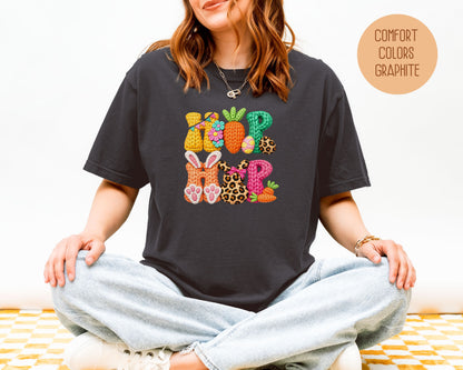 Hip Hop Faux Yarn Easter Comfort Colors Shirt T-Shirt  CreativeSpecialTs