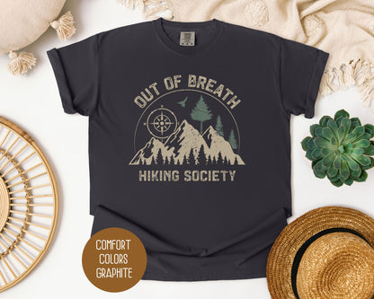 Out of Breath Hiking Society Shirt