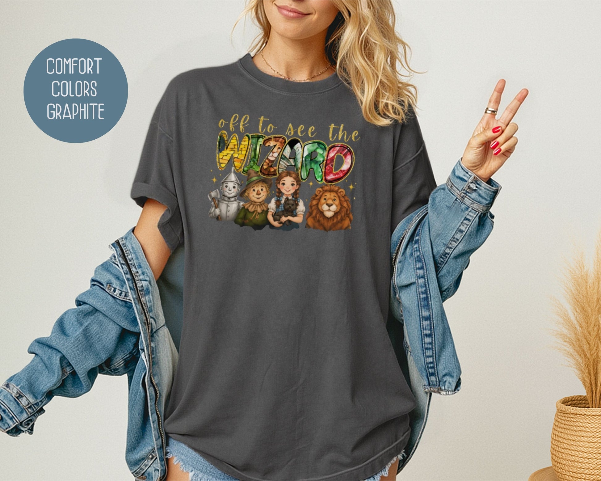 Off To See The Wizard Comfort Colors Shirt T-Shirt  CreativeSpecialTs