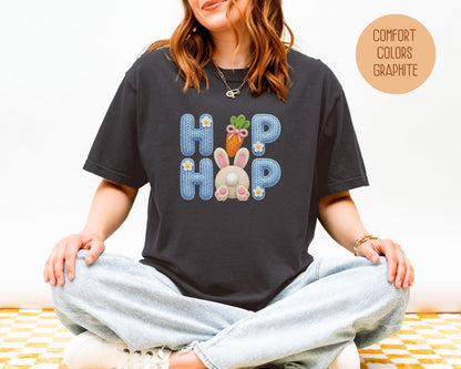 Hip Hop Faux Yarn Easter Comfort Colors Shirt