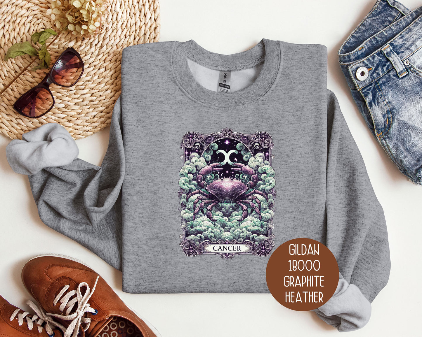 Cancer Zodiac Sweatshirt