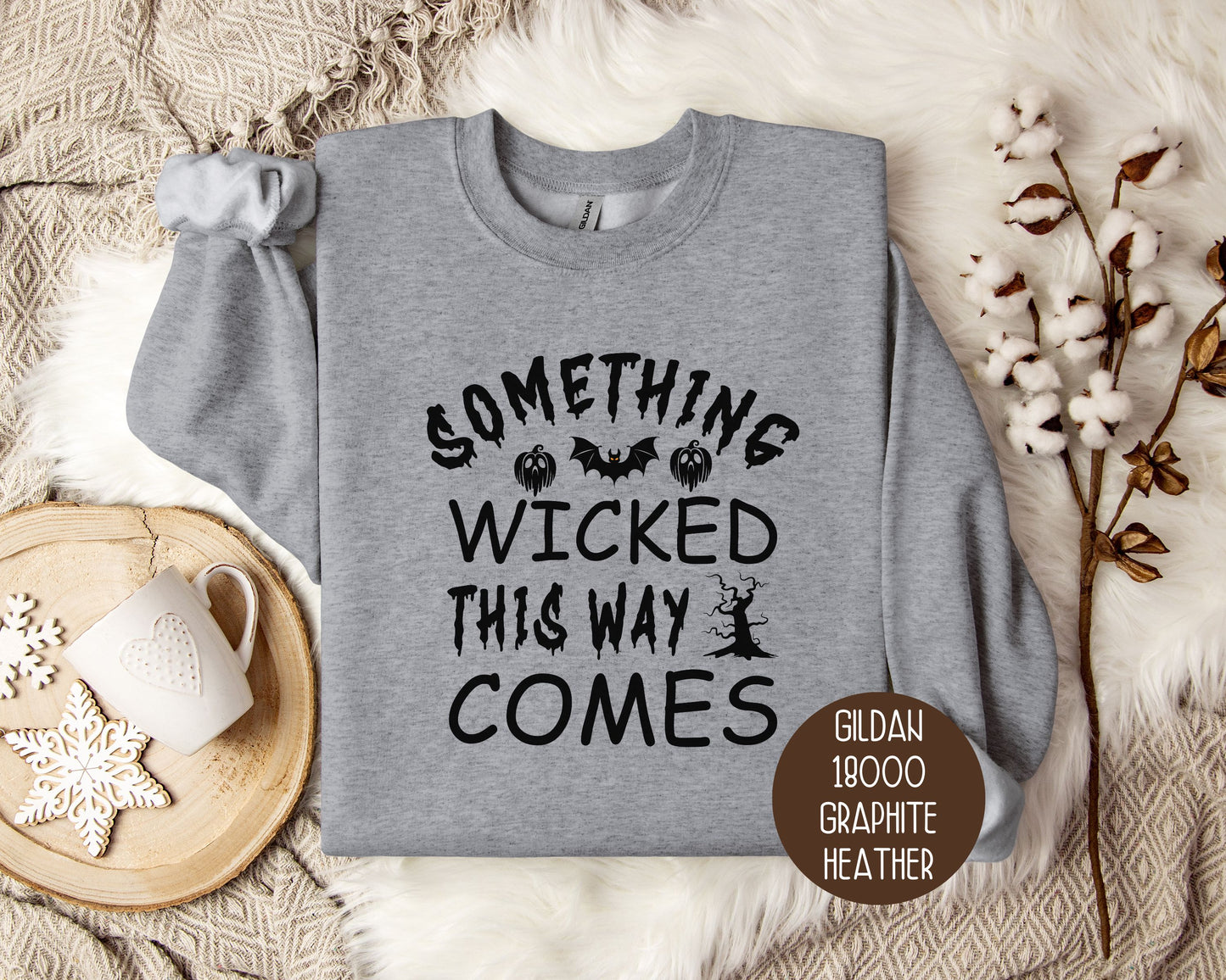 Something Wicked This Way Comes Retro Shakespeare Macbeth Sweatshirt