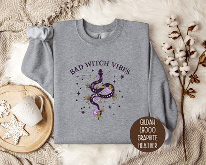 Bad Witch Vibes Halloween Sweatshirt