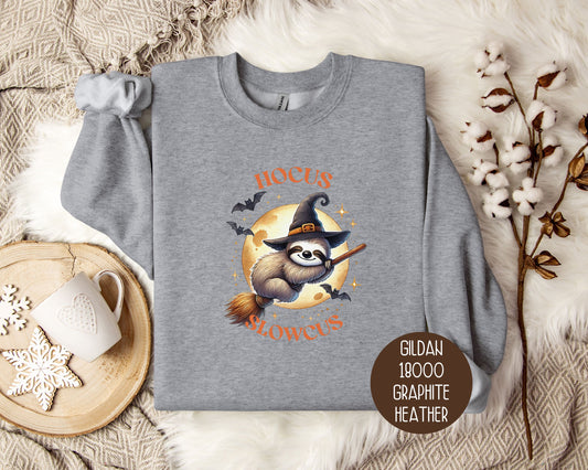 Hocus Slocus Sloth Halloween Sweatshirt