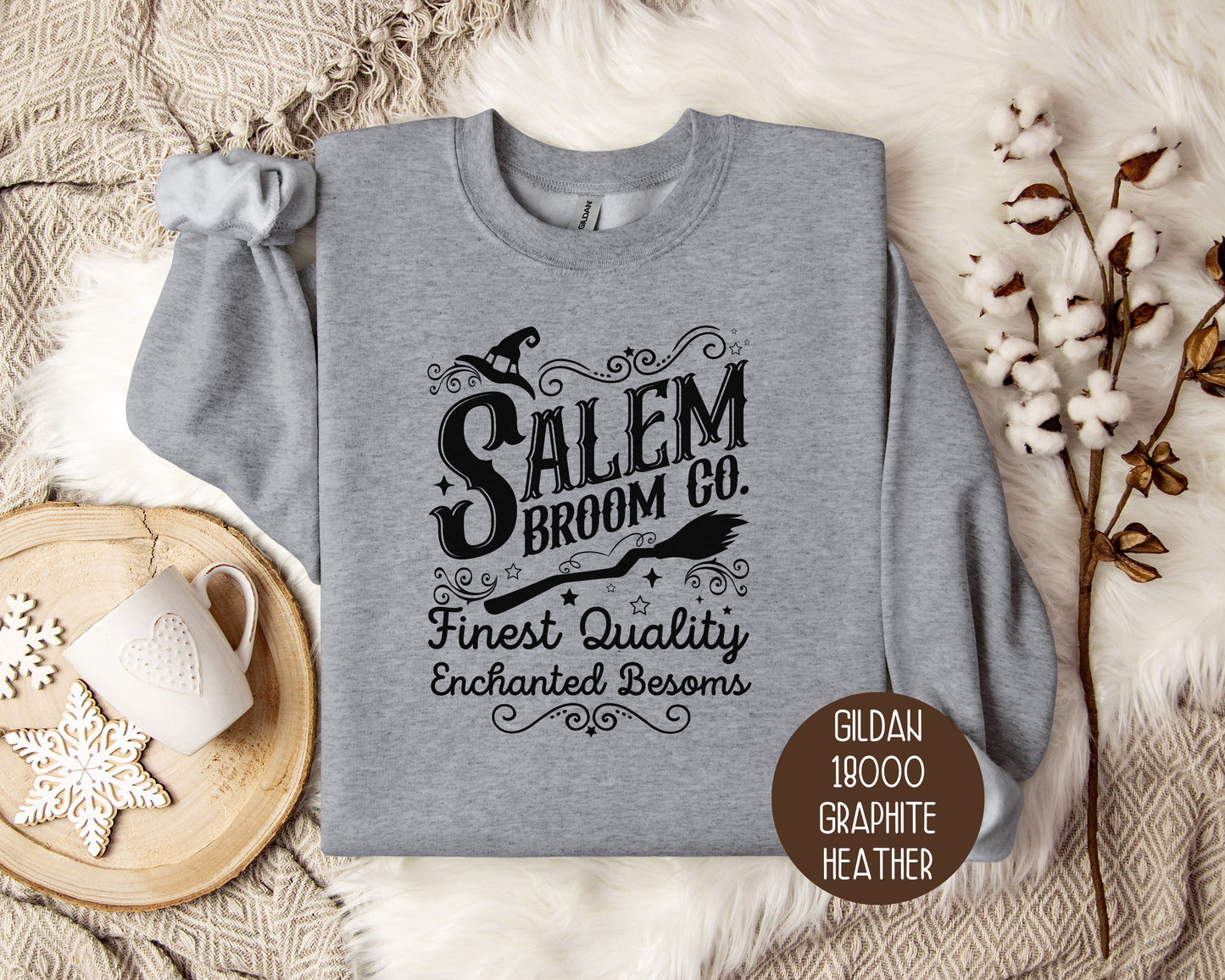 Salem Broom Company Witch Trials Sweatshirt