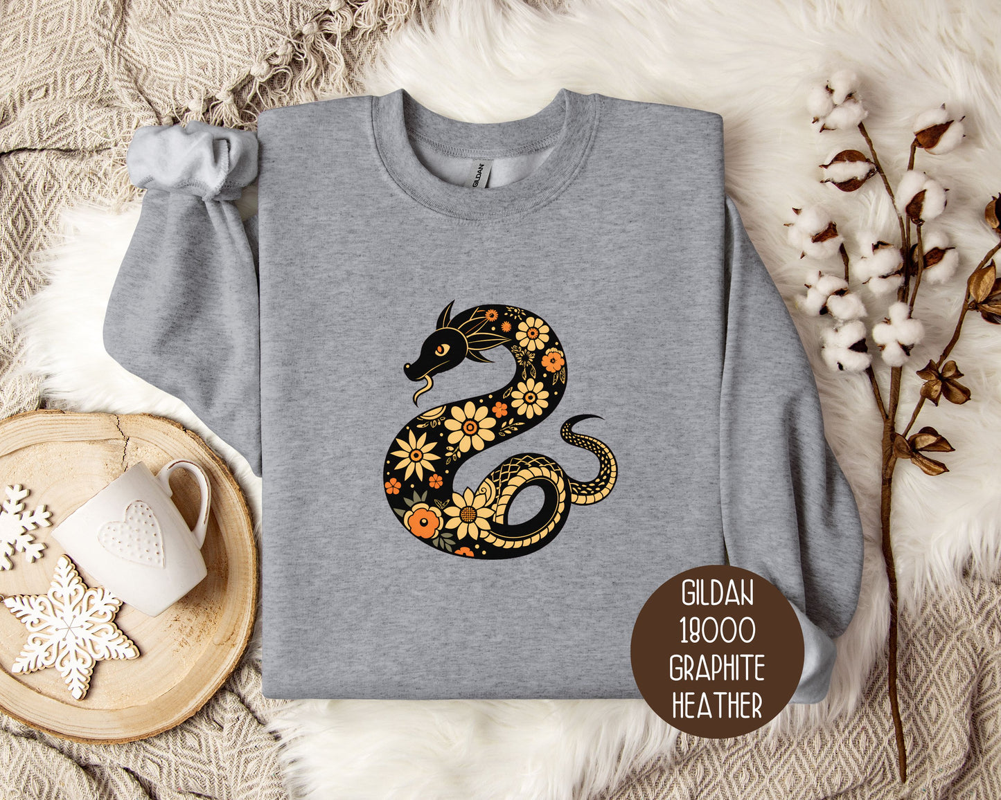 Chinese New Year Year of the Snake 2025 Sweatshirt