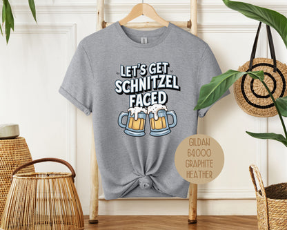 Let's Get Schnitzel Faced Oktoberfest Shirt
