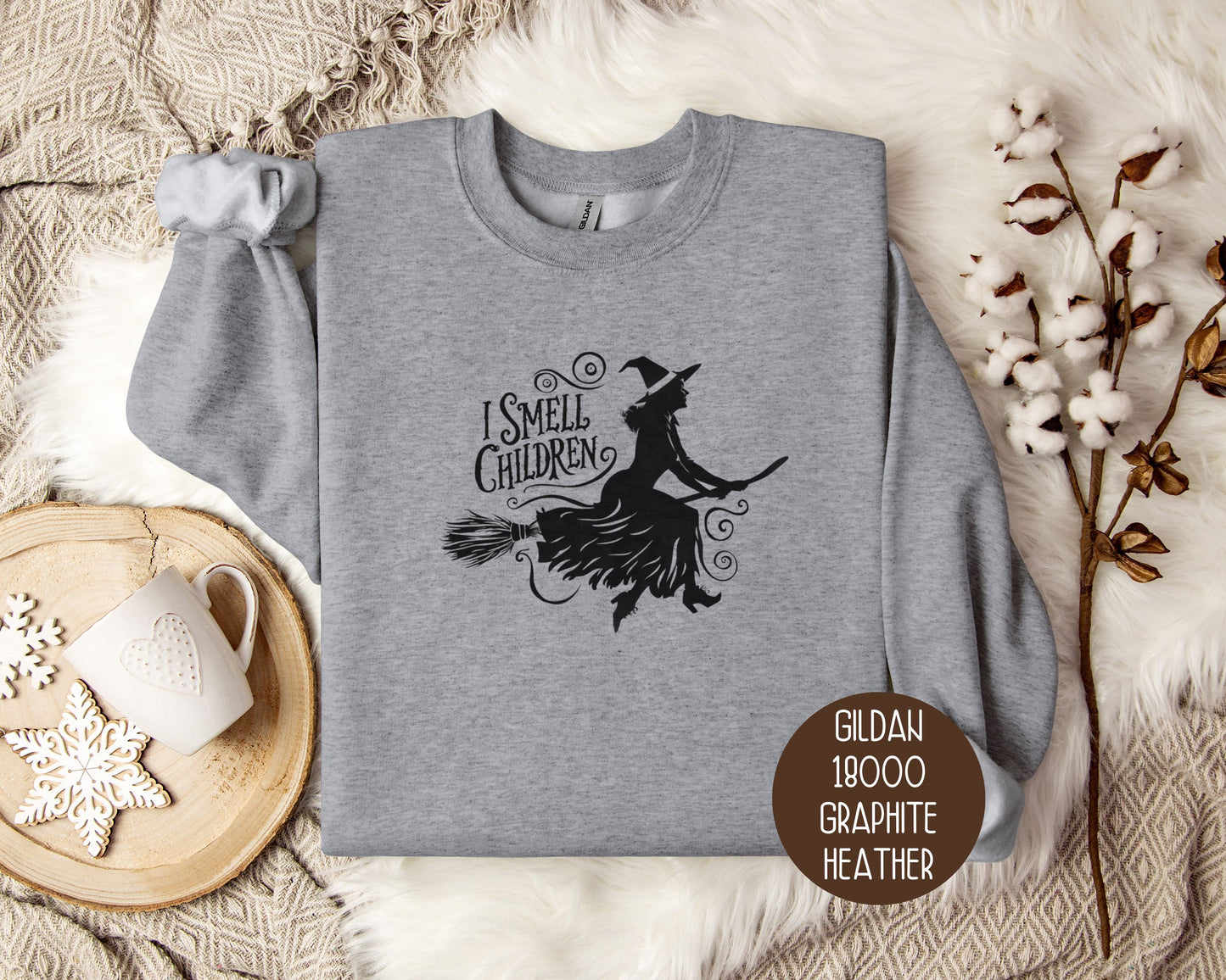 I Smell Children Salem Witch Trials Sweatshirt