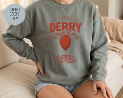 Derry Balloon Festival Comfort Colors Sweatshirt Sweatshirt  CreativeSpecialTs