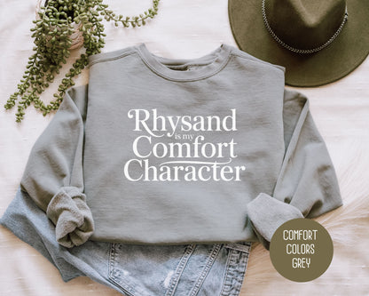 Rhysand is My Comfort Character Comfort Colors Sweatshirt