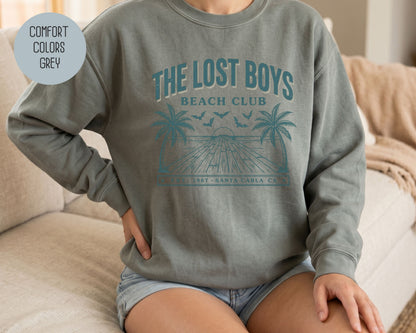 Lost Boys Beach Club Comfort Colors Sweatshirt Sweatshirt  CreativeSpecialTs