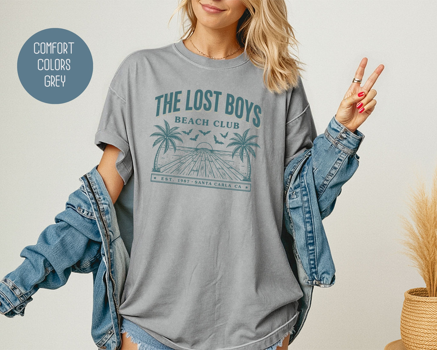 Lost Boys Beach Club Comfort Colors Shirt T-Shirt  CreativeSpecialTs