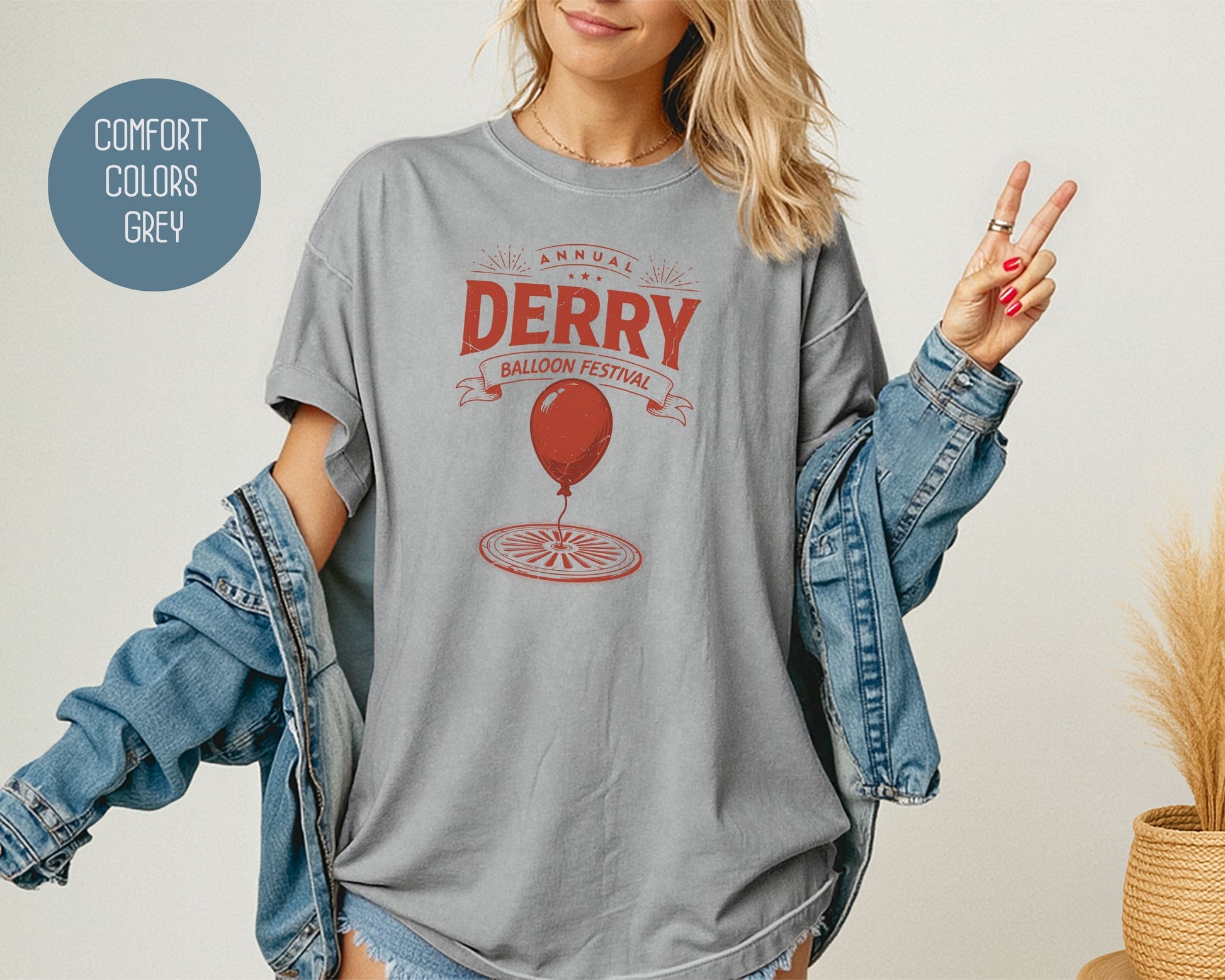 Derry Balloon Festival Comfort Colors Shirt T-Shirt  CreativeSpecialTs