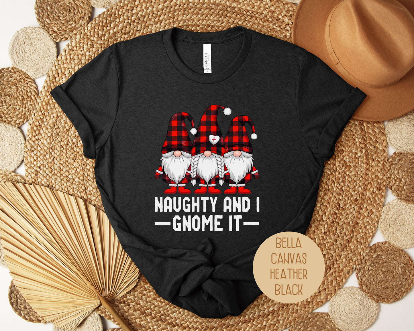 Naughty and I Gnome It Shirt