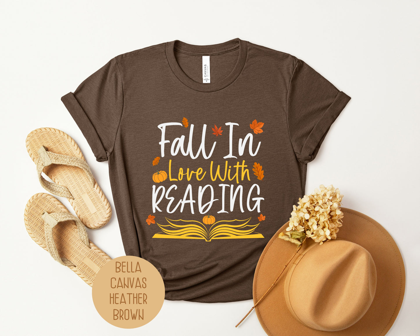 Fall in Love With Reading Shirt