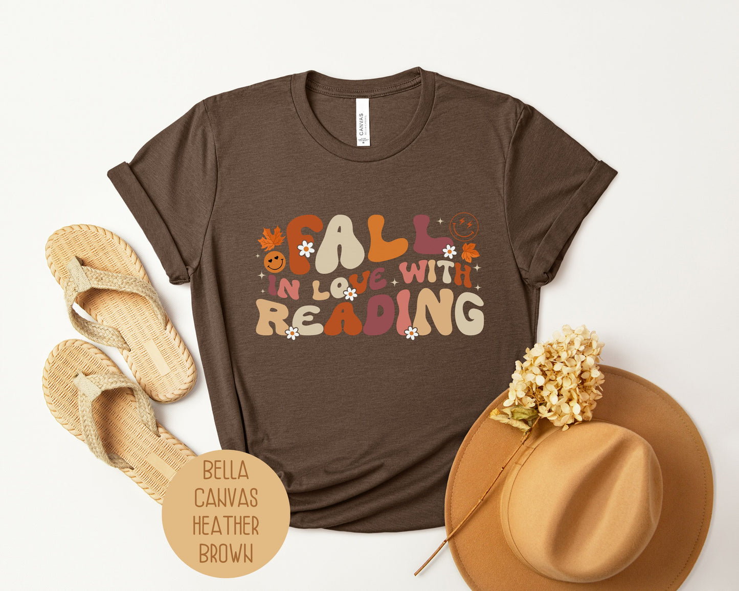 Fall in Love With Reading Shirt