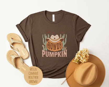 Howdy Pumpkin Western Shirt