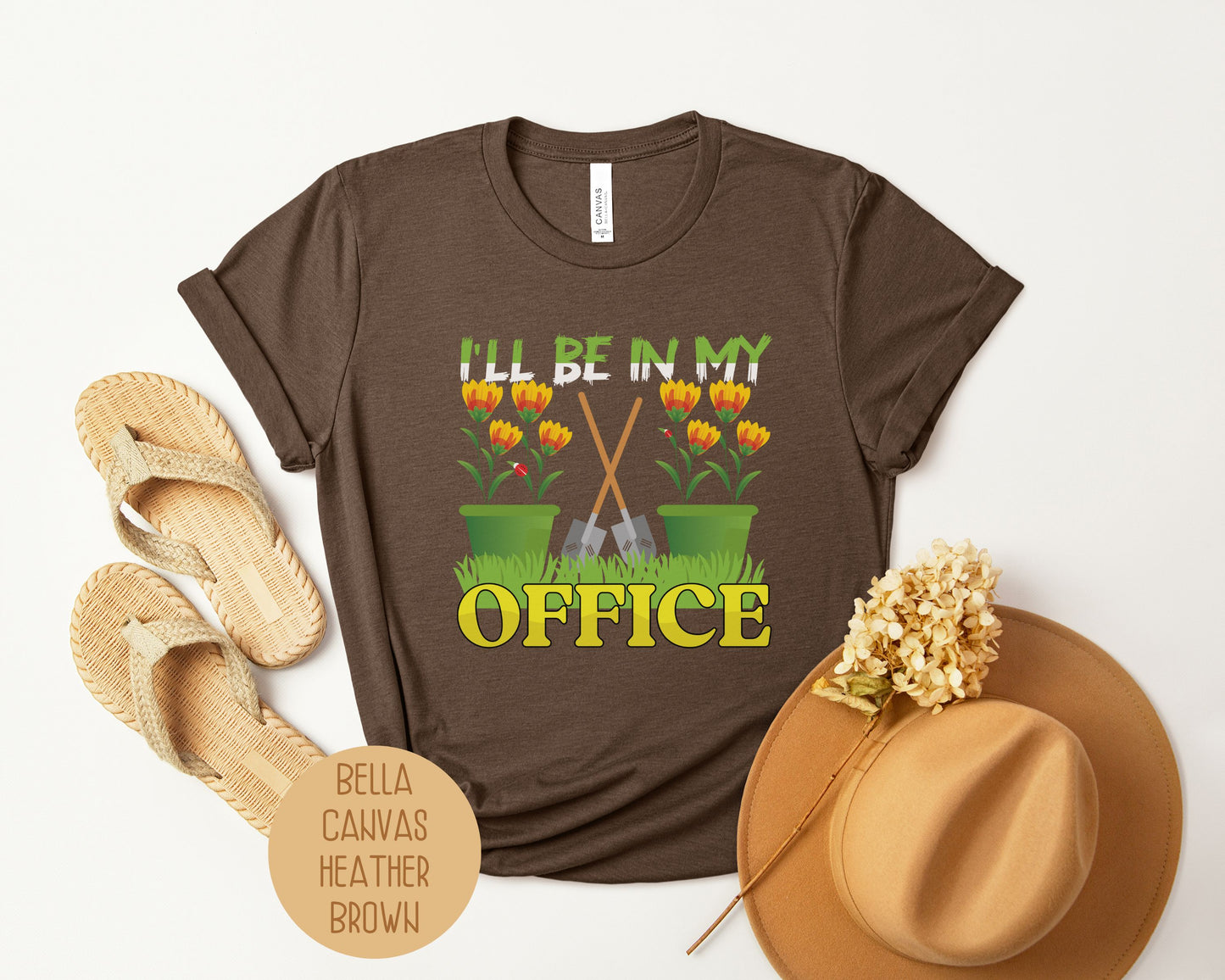 I'll Be In My Office Gardening Shirt