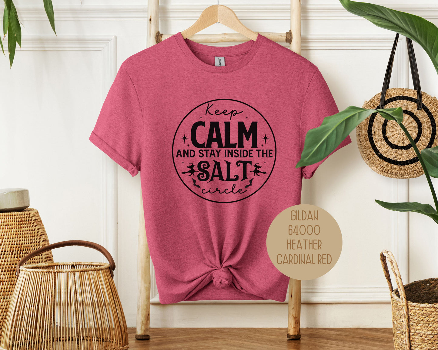 Keep Calm and Stay Inside Salt Circle Shirt