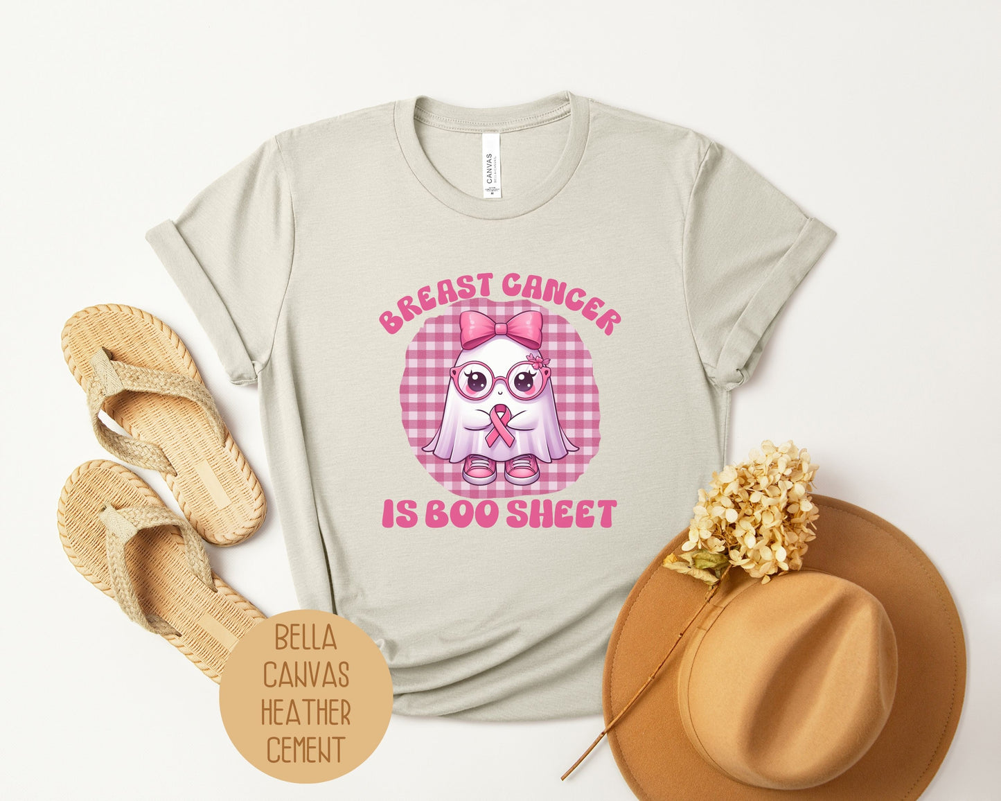 Breast Cancer Is Boo Sheet Shirt