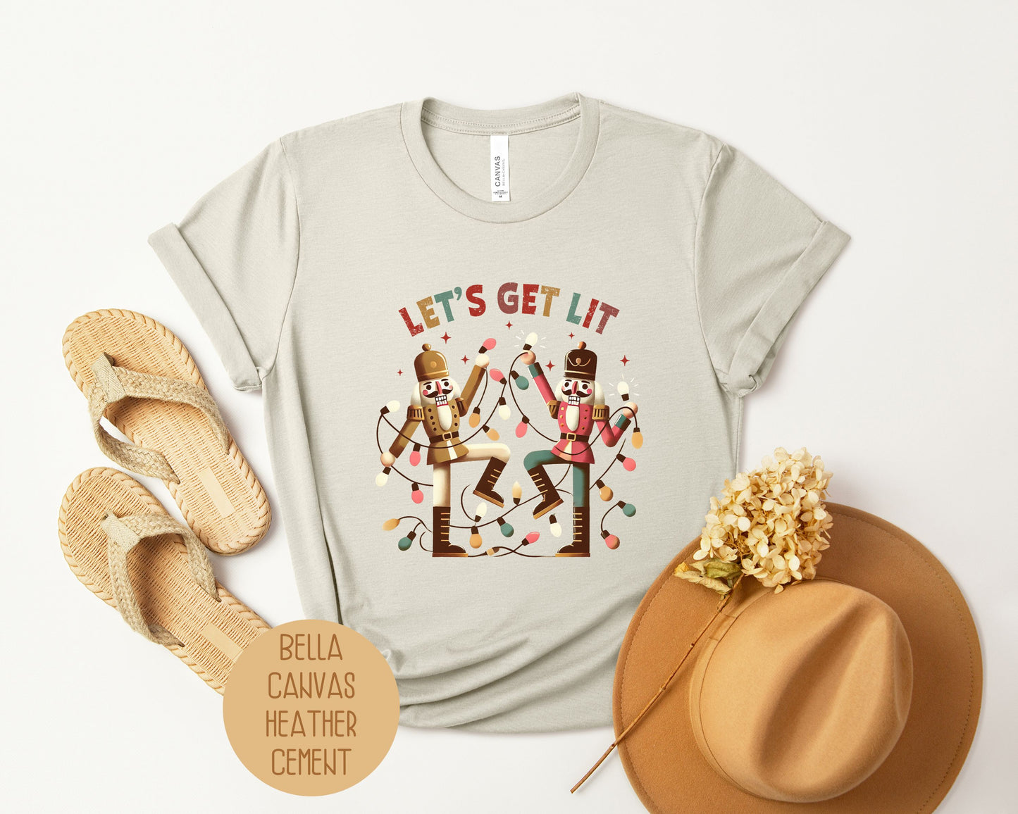 Let's Get Lit Nutcracker Christmas Shirt