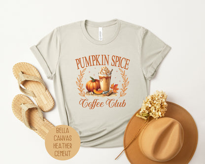 Pumpkin Spice Coffee Club Shirt