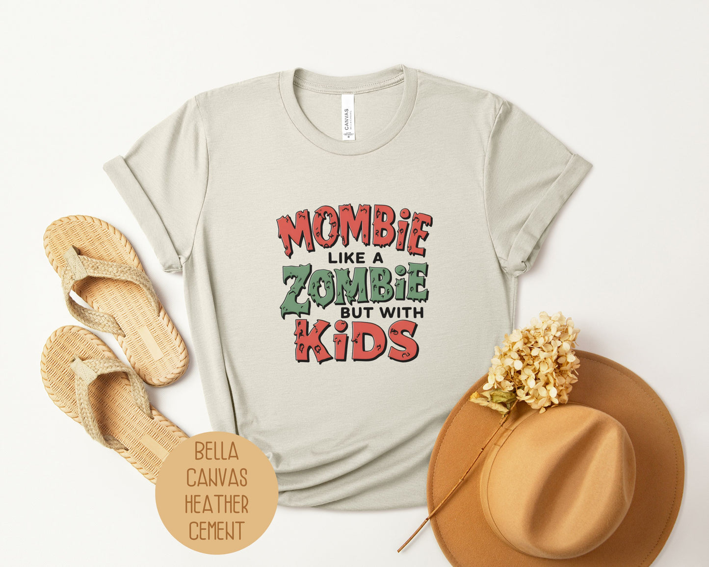 Mombie Like a Zombie But With Kids Shirt