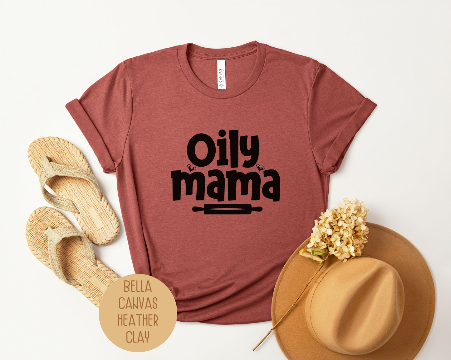 Crunchy Oily Mama Essential Oil Lover Shirt