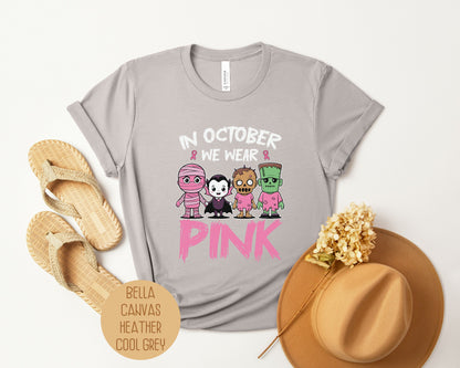 In October We Wear Pink Shirt