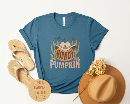 Howdy Pumpkin Western Shirt