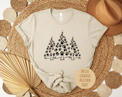 Christmas Paw Tree Shirt