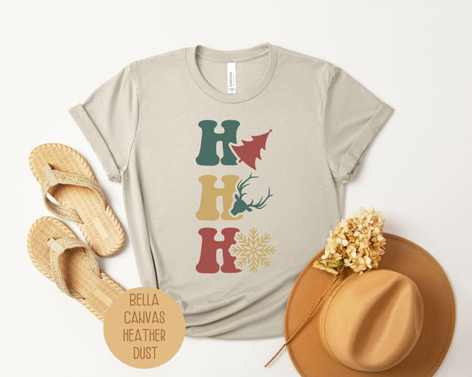 Ho Ho Ho Christmas Holiday Shirt T-Shirt CreativeSpecialTs