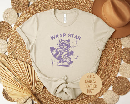 Wrap Star Mummy Raccoon Shirt