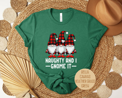 Naughty and I Gnome It Shirt