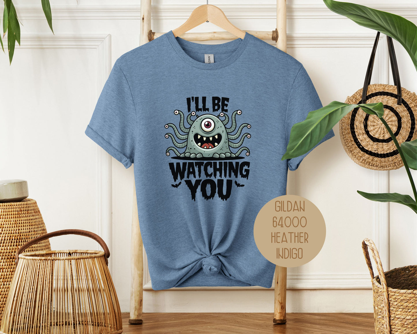 I'll Be Watching You Monster Halloween Shirt