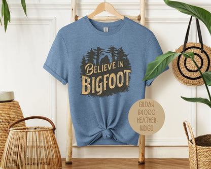 I Believe in Bigfoot Shirt