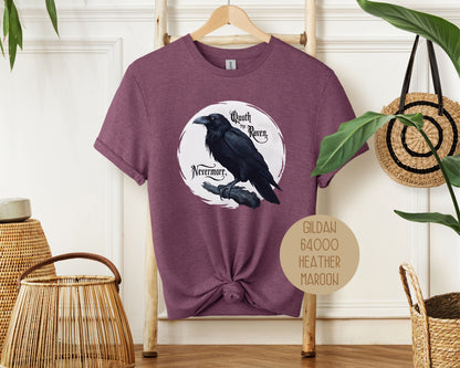 Edgar Allan Poe Nevermore Shirt