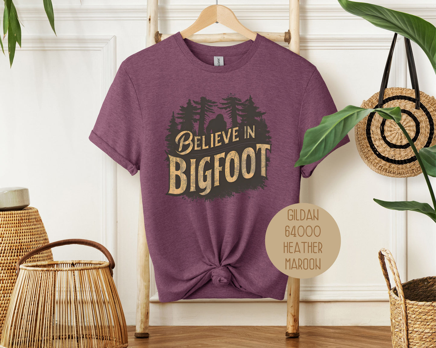 I Believe in Bigfoot Shirt