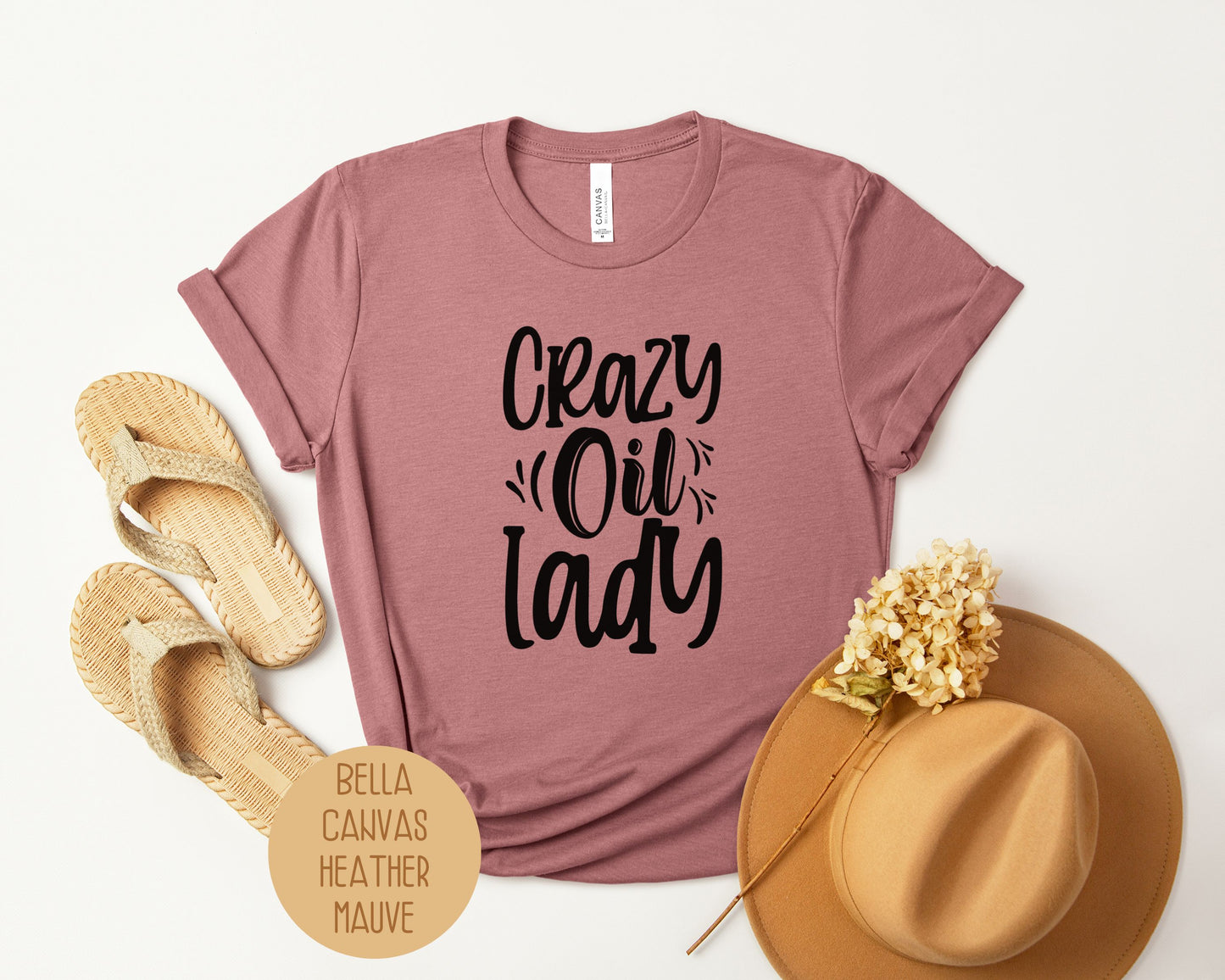 Crazy Oil Lady Essential Oil Lover Shirt