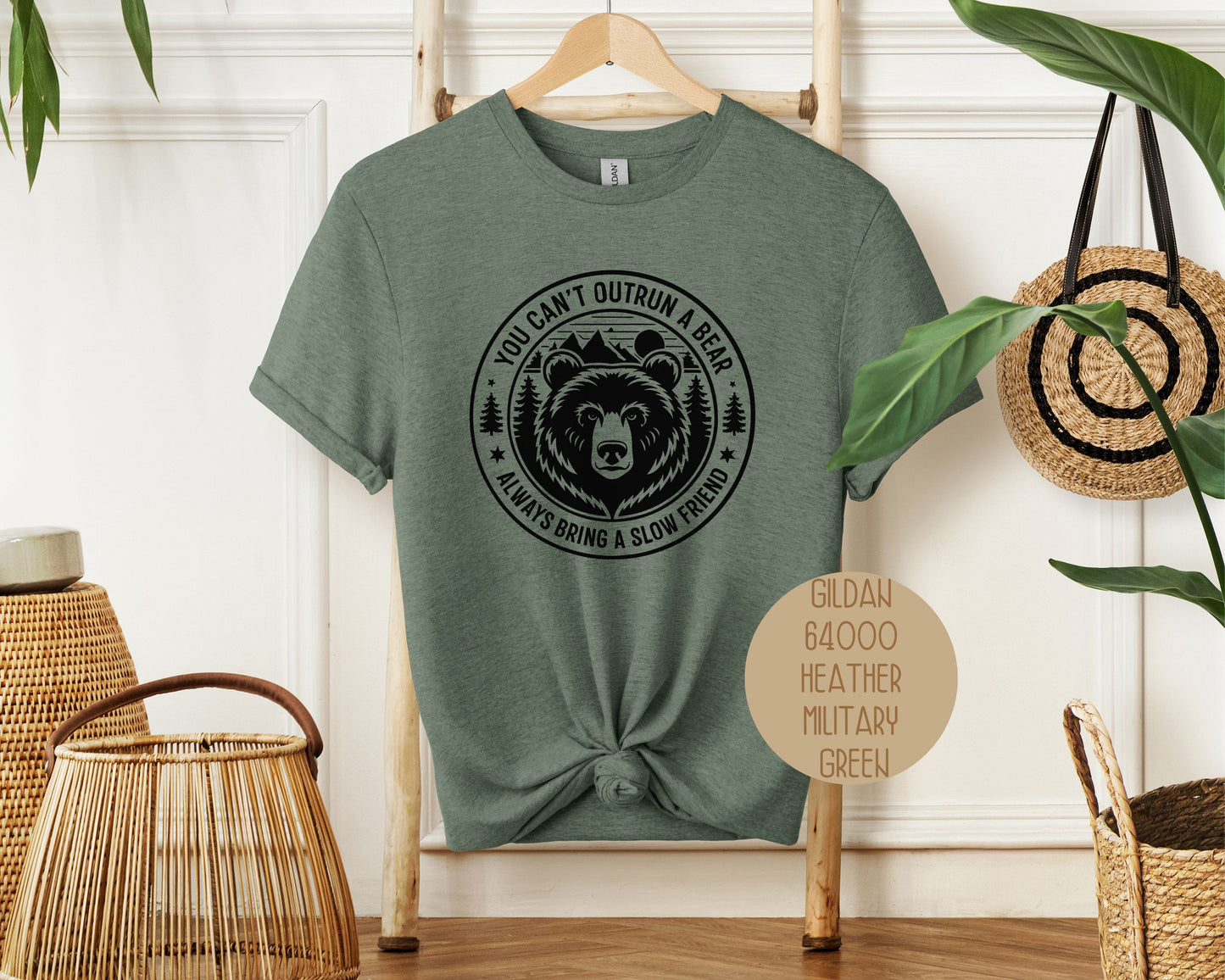 You Can't Outrun a Bear Always Bring a Slow Friend Shirt