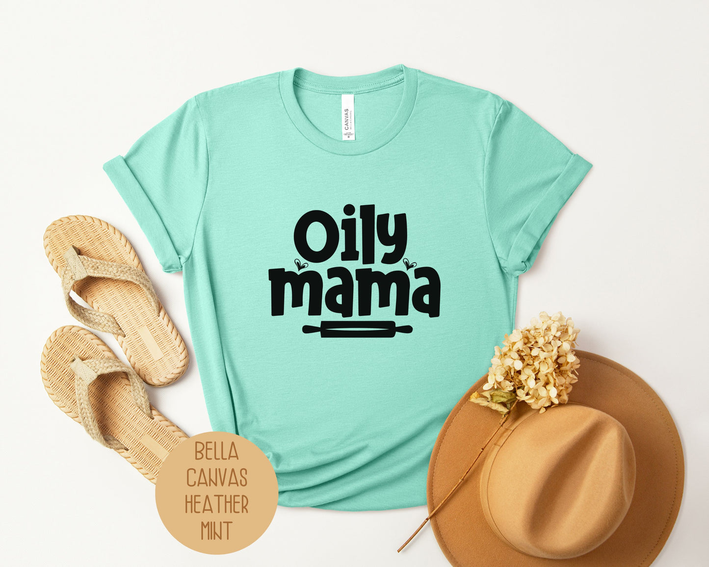 Crunchy Oily Mama Essential Oil Lover Shirt