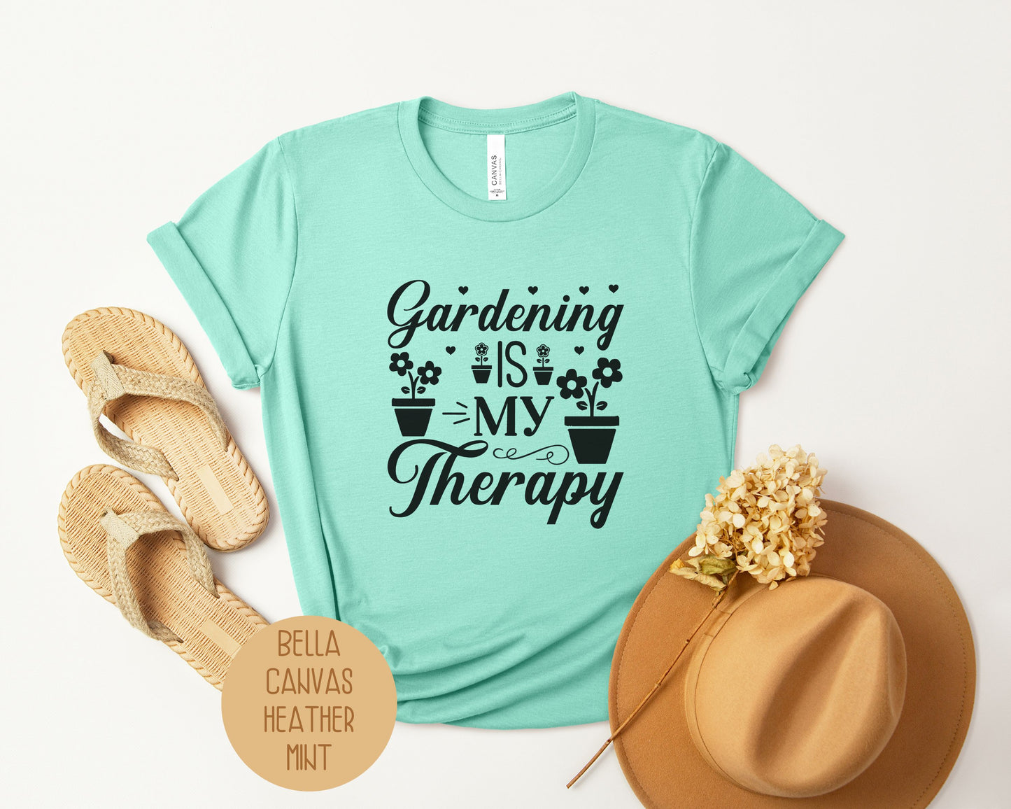 Gardening is My Therapy Shirt