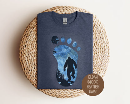 Bigfoot Footprint Shirt